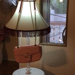 Gucci handbag light pink color